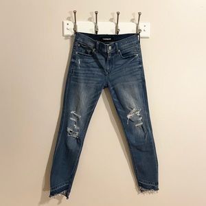 Express - Cropped Legging Jeans - Size 0